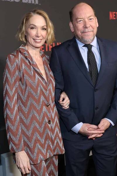 Elizabeth Marvel and Bill Camp attend the Zero Day World Premiere on February 18, 2025 in New York City.