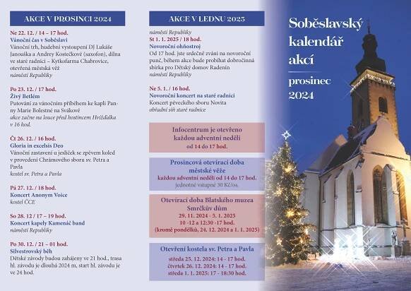Kalendář akcí - Oficiální stránky města Soběslav