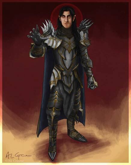 Gavi Singh Chera Sauron Form Art and Community Creations - Fellowship of Fans