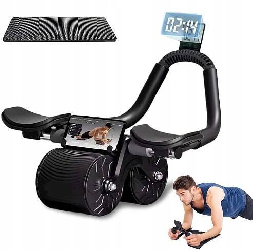 ROLLER ROLER PRO CVIČENÍ BŘIŠNÍCH SVALŮ PASU POMŮCKA NA CVIČENÍ KOLEČKO