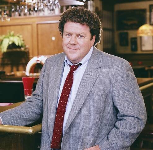 George Wendt as Norm Peterson on "Cheers."
