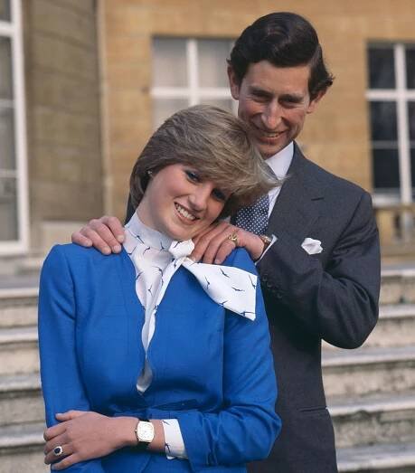 Prince Charles and Lady Diana Spencer