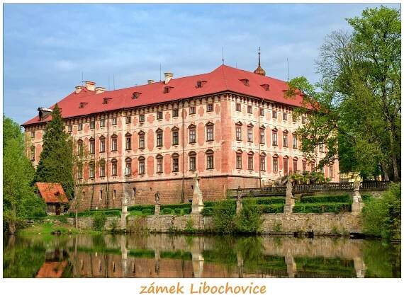 Pohlednice zámek Libochovice