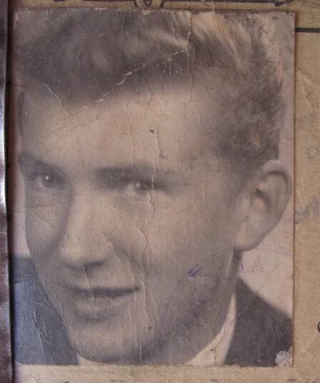 Jan Kazda, foto závodní průkaz