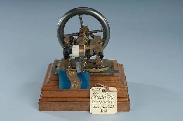 Elias Howe Jr.'s Sewing Machine Patent Model
