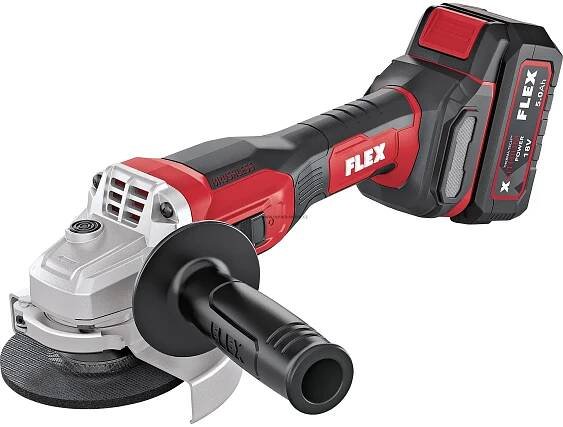 FLEX Aku úhlová bruska L 125 18.0-EC LD/5.0 Set