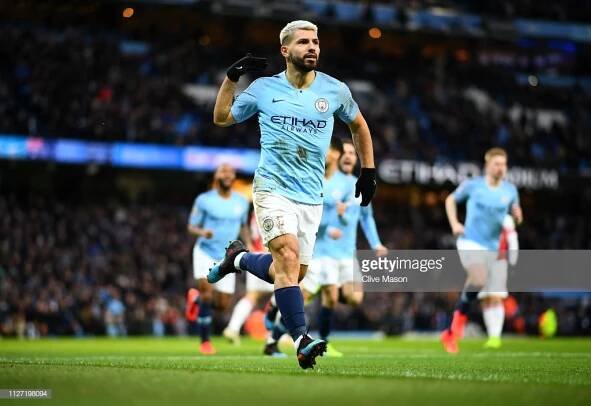 Sergio Aguero of Manchester City