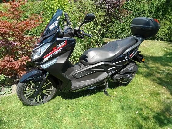 2022 Kentoya Maximus 125 i 4T (E5 ) benzín + E85 6.7 kW