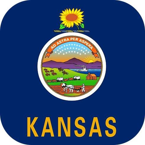 Flag of Kansas Flag Download