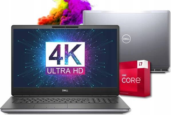 NOTEBOOK DELL PRECISION 7560 i7-11850H 32/1TB NVMe 3840x2160 4K Win11+ OFFICE