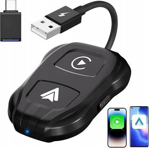 Bezdrátový USB adaptér Bluetooth CarPlay pro Android a iOS