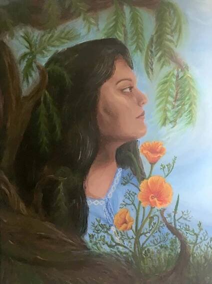 2018 High School Self Portrait - Chalk It Up!
