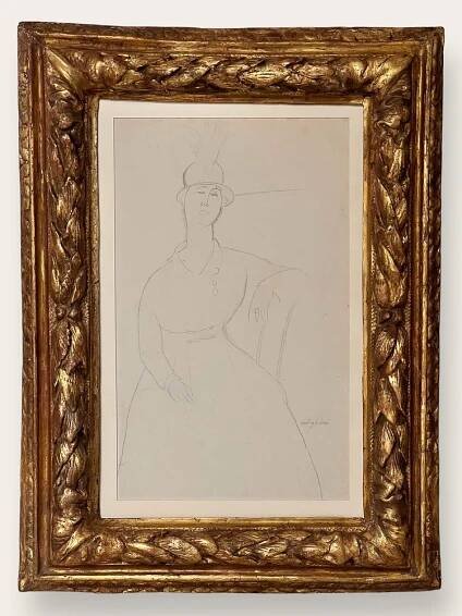 Amedeo Modigliani - "Madame Dorival"