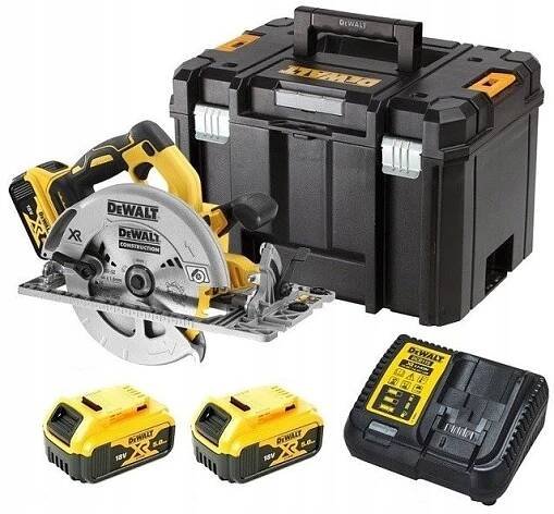 Kotoučová pila 18V 184 mm 2x5,0 Ah DCS572P2 DeWALT