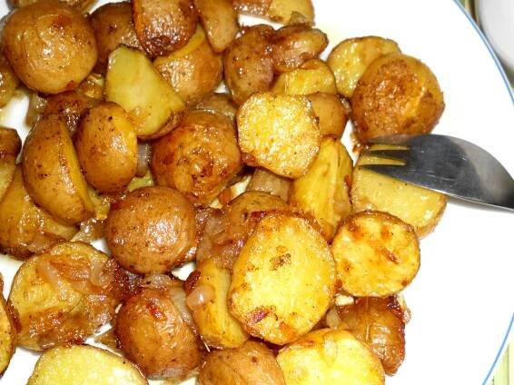 Recept: Pečené brambory