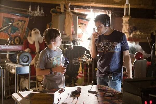 Jake T. Austin, Thor Freudenthal - Hotel pro psy - Z natáčení