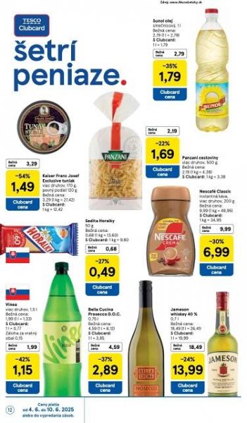 Leták Tesco (4. 6. - 10. 6. 2025) - strana 12 z 25