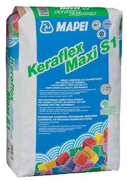 Mapei Keraflex Maxi S1 Lepidlo flexibilní šedé, 25 kg (C2TE S1)