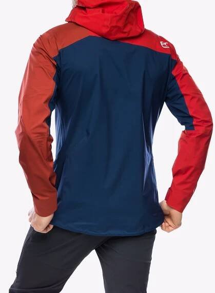 Bunda s membránou Ortovox Westalpen 3L Light Jacket - deep ocean