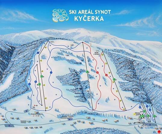 Ski areál Synot Kyčerka • vychodni-morava.cz