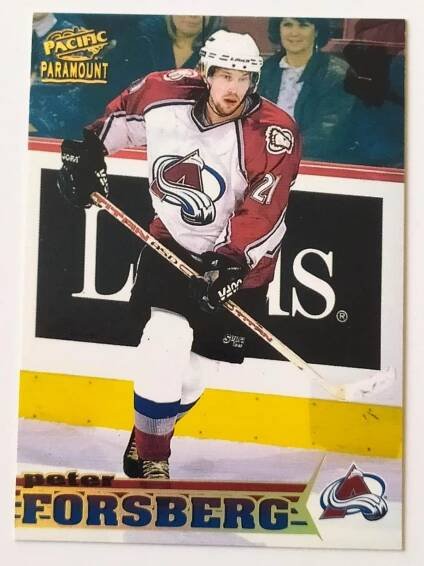Peter Forsberg  - Hokejové karty