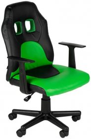 Dětská kancelářská židle Fun - Zelená