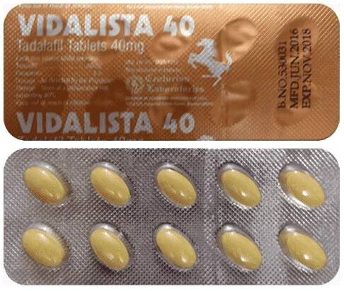 Vidalista 40 mg - Silný lék na erekci pro ty nejlepší večery