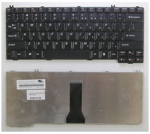 klávesnice Lenovo Lenovo C100 C200 G530 N100 N200 V100 3000-N500 4233-52U 4446 black UK