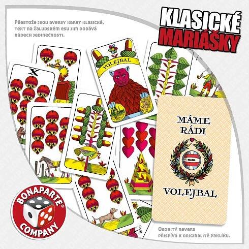 Mariášové karty klasik - Tenis - Bonaparte
