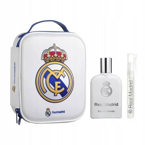 Real Madrid kozmetická taška + toaletná voda 100 ml EAN (GTIN) 8411114085463
