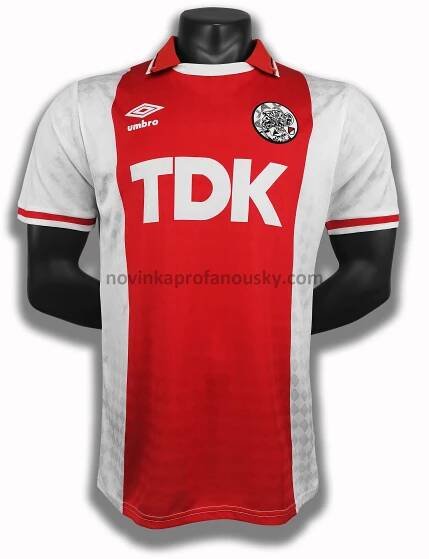AFC Ajax Dres Retro Domácí Fotbalové Dresy pro Muže 1990