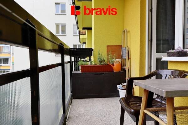 Pronájem bytu 1+kk, ul. Moldavská, Brno - Bohunice, zařízený, balkon - BRAVIS REALITY, s.r.o.