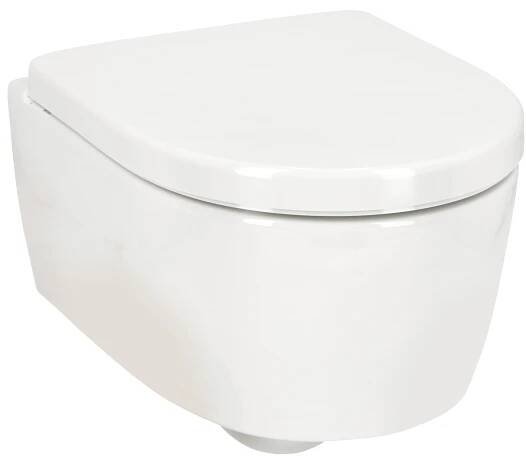 Geberit iCon Závěsné WC se sedátkem XS 33 × 35,5 × 49 cm; bez splachovacího kruhu