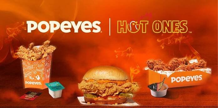 Popeyes x Hot Ones