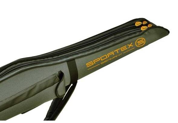 SPORTEX - Dvojkomorové puzdro na 2 prúty II 24 125 cm