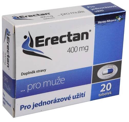 Erectan 400mg 20 tobolek - lékárna s rozvozem po Ostravsku a Těšínsku
