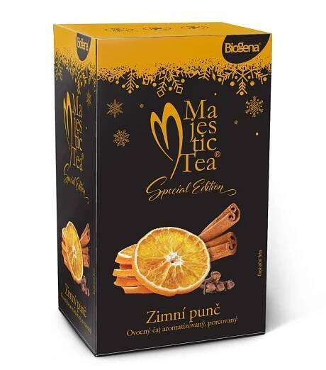 Biogena Majestic Tea Zimní punč porcovaný čaj 20x2 g