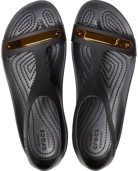 Crocs Serena Metallic Bar Sdl W | FlipFlop