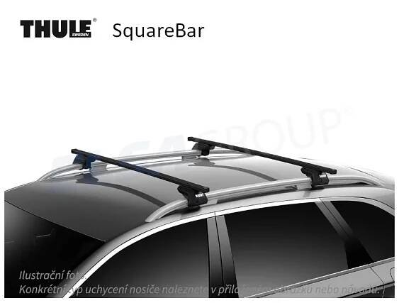 Střešní nosič Renault Koleos I 08- SquareBar, Thule