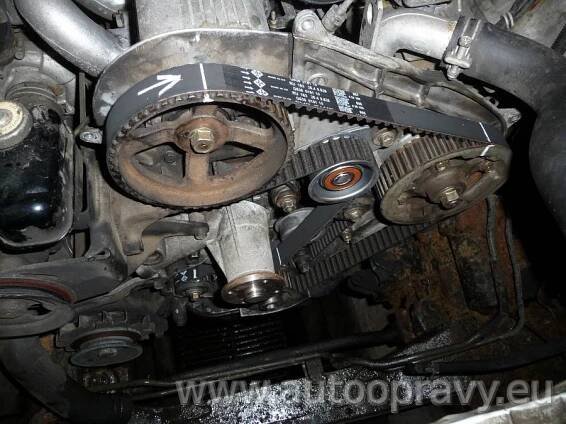 Výměna rozvodů – Mitsubishi L200 2,5 TD - www.autoopravy.eu