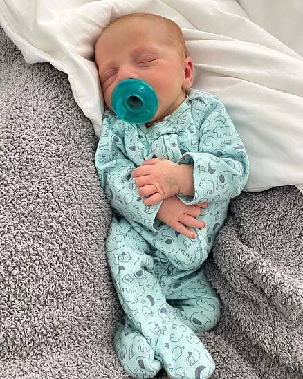 Baby in Blue