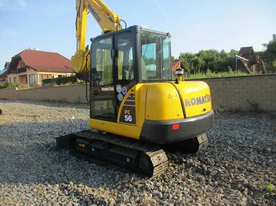 KOMATSU PC 56 / Minirypadlo / Nabídky / Bazar / bagry.cz - vše o stavebních strojích pro zemní práce