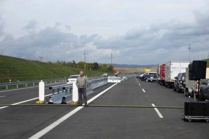 Nový pětikilometrový úsek dálnice D4 uleví především Dubenci