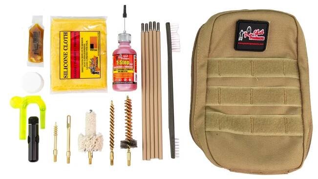 Čistící sada Pro-Shot Coyote Tactical Pouch Kit with Pro-Tuff Coated Rods pro 6.5mm | army shop alfatactical.cz