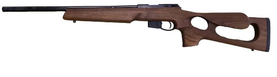 Malorážka opakovací Anschütz 1761 D HB, ráže.22 LR