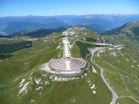 Monte Grappa Flight Area is a famous all over the world