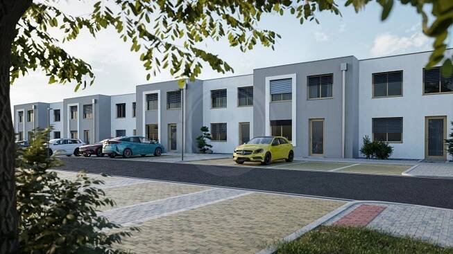DEVELOPERSKÝ PROJEKT ŘADOVÉ BYTY HODĚJOVICE, ŠROUBÁRENSKÁ