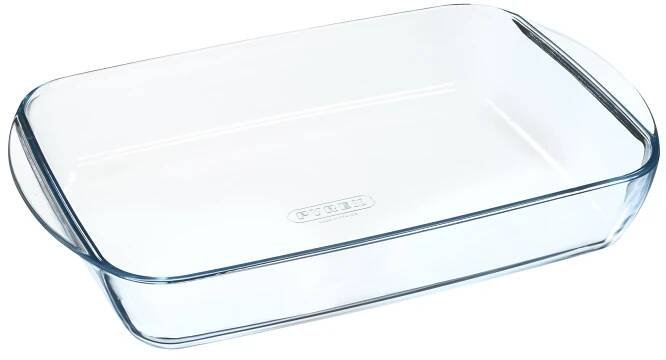 Skleněný pekáč s uchy PYREX 40x27cm/3,7l., borosilikát | mujrendlik.cz