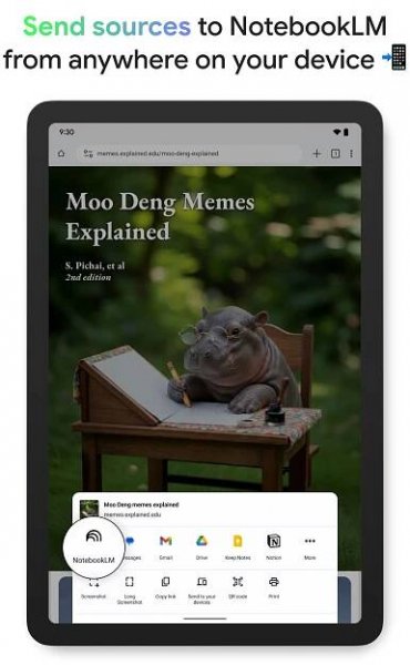 NotebookLM Android iOS