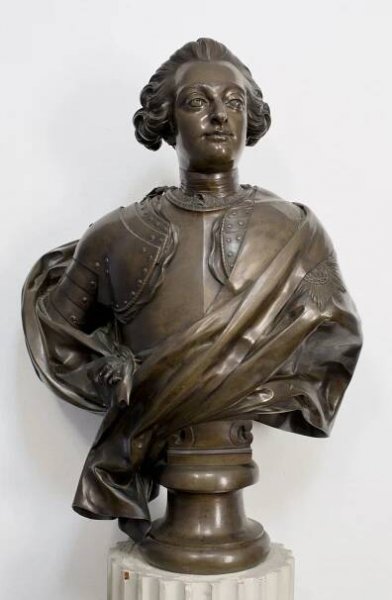 Jacques‑François‑Joseph Saly Portræt af Frederik V (1723‑1766). Ca. 1766 © Akademirådet (Gengivet med venlig tilladelse)